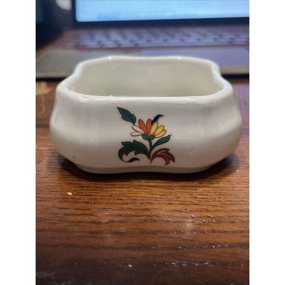 Vintage 1960s Limones Peint A La Main Trinket Box With Lid - Picture 6 of 12